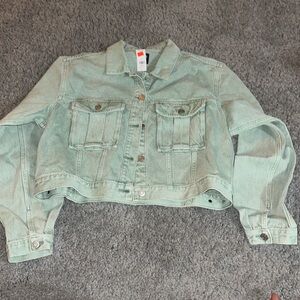 Crop Gay Denim Jacket